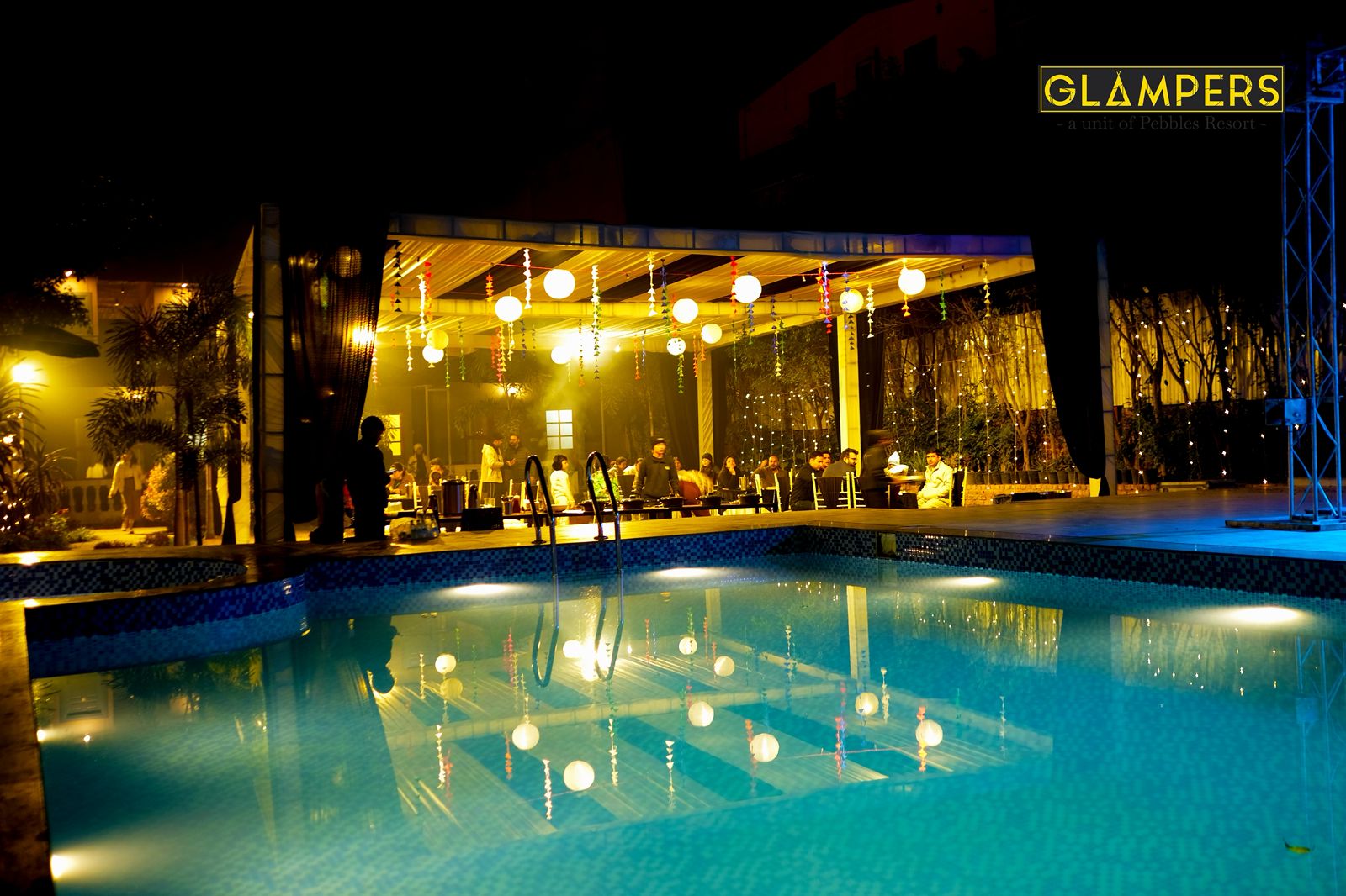 Swimming Pool Resort in Rishikesh with Glampers Resort